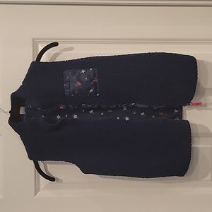 Carters Girls zip front vest